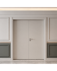 Kapı Çift Kanat Laminat Beyaz