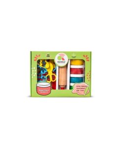 Süper Yıkanabilir 3'lü Parmak Boya (350 ml x 3) Mavi-Yeşil-Kırmızı