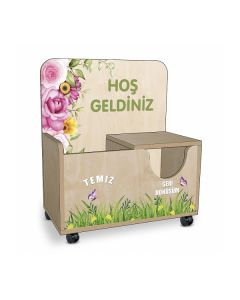 Aky-Im0309 Dekor Galoşluk Gül