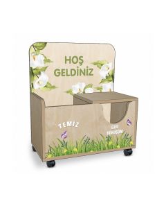 Aky-Im0309 Dekor Galoşluk Zambak