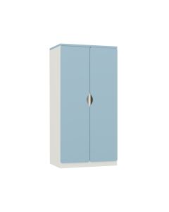Anaokulu Ayakkabılık 2 Kapaklı Okyanus Mavi 606x332x1200