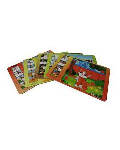 Sevimli Hayvanlar 5İn1 25 Parça Puzzle 2+ Yaş 1 Oyuncu
