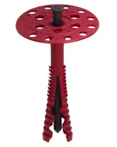 SP-GSTR-01-16-06 plastik çivili dübel 16cm kırmızı ( Paket içi 500 Adet)