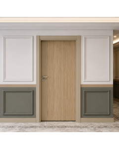 Kapı Tek Kanat Laminat Doğal Meşe/Vizon