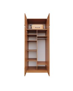 Valizlikli Vestiyer Dolabı - Bambu