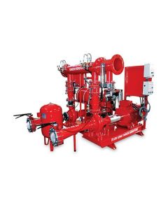 Yangın Hidroforu 70 m3/h Yatay-2E+1J+Tank