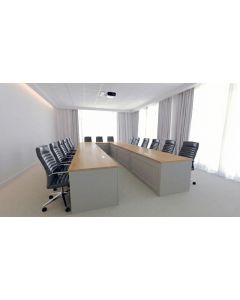 U Toplantı Masası - Meşe