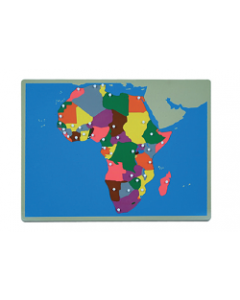 Aky-Gk0204 Afrika Haritası Pazıl
