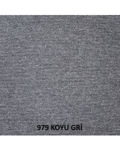979 KOYU GRİ KARO HALI