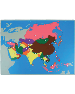 Aky-Gk0160 Asya Haritası Pazıl