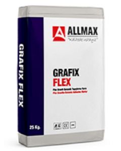 ALLMAX GRİ GRAFIX FLEX / 1108001025 GRANİT YAPIŞTIRICISI - 25 KG