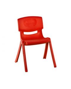 Plastik Anaokulu Dershane Sandalyesi Kırmızı
