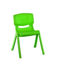 Plastik Anaokulu Dershane Sandalyesi Yeşil